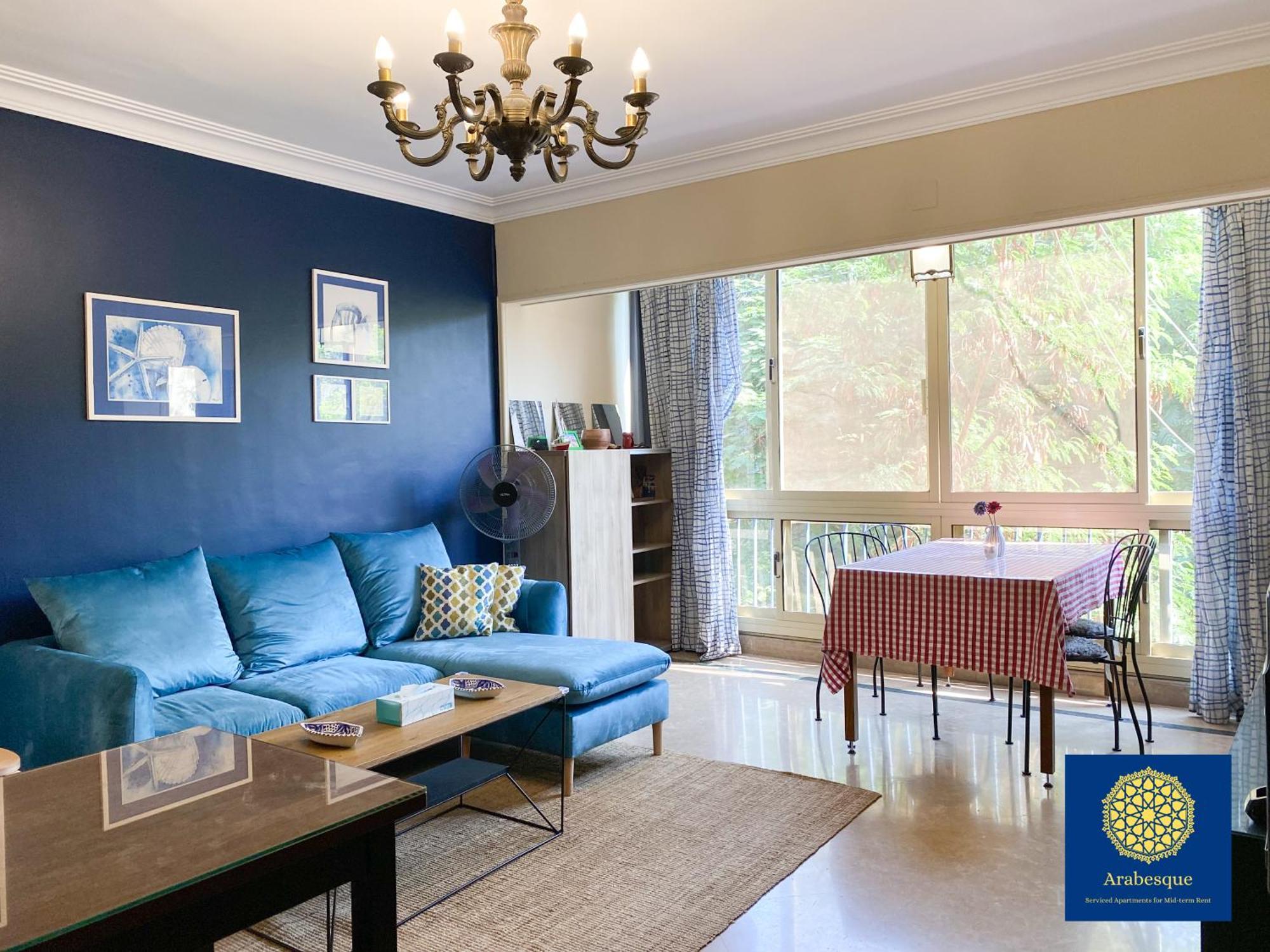 Apartment Blue 2br In Maadi *